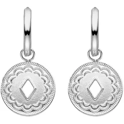 Paar Creolen »Schmuck Geschenk Lolani Ohrringe, Creole-InfluencerBox1-Gold«, Einhänger abnehmbar, 93043564-0 edelstahlfarben