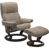 Stressless Mayfair mit Classic Base  Rohleder 75 x 99 x 73 cm dark beige q2 faron