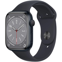 Apple Watch Series 8 (45 mm, Aluminium), Sportuhr + Smartwatch