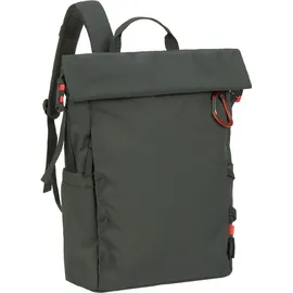 Lässig Outdoor Rolltop Backpack dunkelgrün