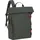 Lässig Outdoor Rolltop Backpack dunkelgrün