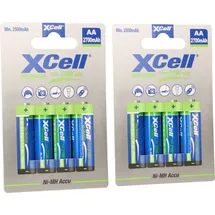 XCell Mignon AA 2700 mAh 4 St.