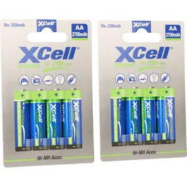 XCell Mignon AA 2700 mAh 4 St.