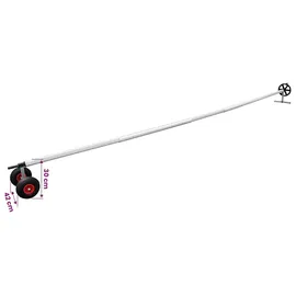 vidaXL Dock Rad Silber
