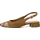 TAMARIS Damen Sling Pump mit Blockabsatz, braun, 38 EU