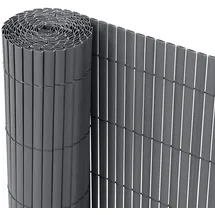 Ribelli PVC Sichtschutzmatte 90 x 500 cm anthrazit