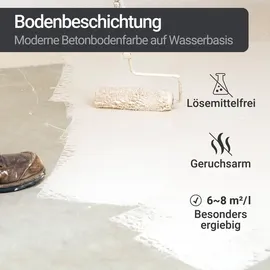 WO-WE Betonfarbe W700 Weiß seidenglänzend 20 l