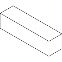 Industrial Quality Supplies DIN 6880 Keil, ST (C45+C) 6x6x1000