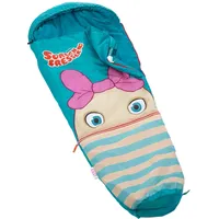 Skandika Kinderschlafsack | Sorgenfresser Lilli | Camping, - Outdoor - Mumie - Packtasche