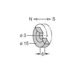 TURCK Dauermagnet DMR15-6-3