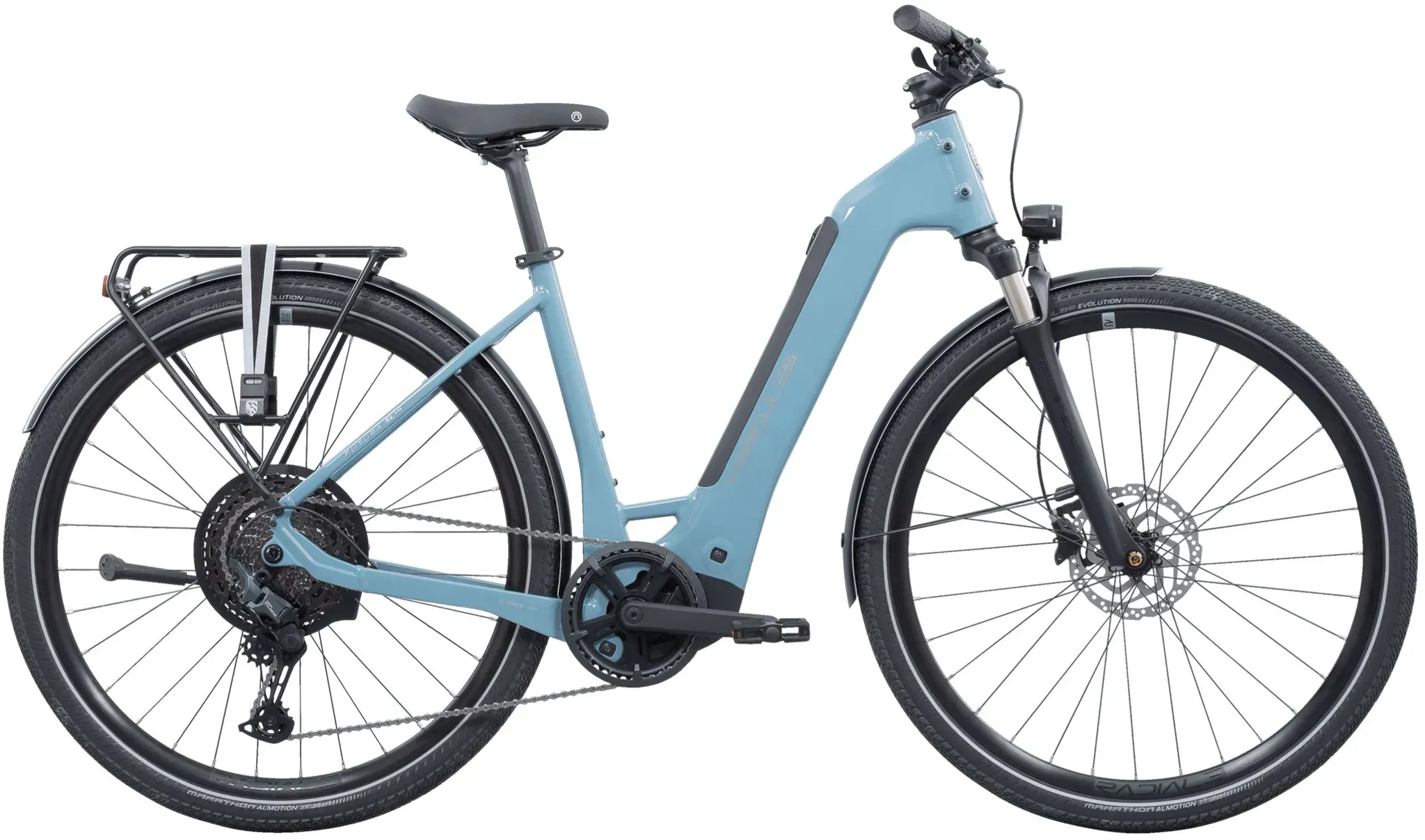 Hercules Futura SL I-11 Performance Line SX 400Wh - urban blue-glossy - 48 cm