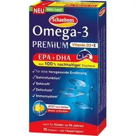Schaebens Omega-3 Premium Kapseln 70 St.
