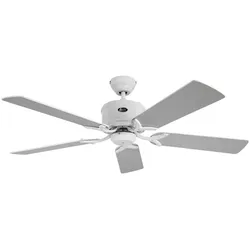 CasaFan Eco Elements Deckenventilator  (Ø) 132 cm Flügelfarbe: Weiß, Grau Gehäusefarbe (Details): La