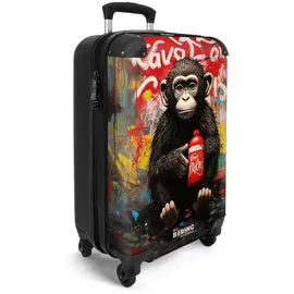 noboringsuitcases 4-Rollen Cabin 55 cm / 36 l bunt