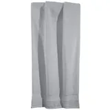 Erwin Müller Handtuch Handtuch "Friedrichshafen", Frottier, Walk-Frottier Uni grau 50 cm x 80 cm