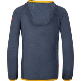 TROLLKIDS Sandefjord Fleecejacke Mystic Blue/Golden Yellow 98