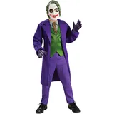 Rubie's Batman The Dark Knight The Joker tm Luxus Kostüm mit Vinylmaske für Kinder Ordnet nach dem Größe Kleinem Alter 3-4 An Halloween