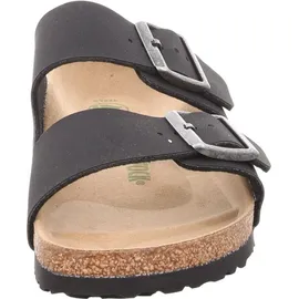 Birkenstock Arizona Vegan Birko-Flor Nubuk schmal schwarz 38