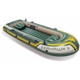 Intex Seahawk 4 Set inkl. Alu-Paddel + Pumpe bis 480kg 351x145x48cm