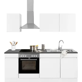 OPTIFIT Küchenzeile Roth 210 cm grau