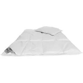 Mayaadi-Home HS55 Kinderset 135x100 cm + 40x60 cm 70% Daunen 400 Gramm + 70 Gramm Mayaadi Home - Weiß