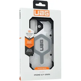 UAG iPhone 17 Pathfinder MagSafe Transparent Silber