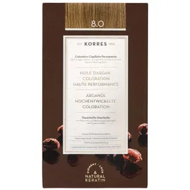 Korres Argan Oil Advanced Colorant 8.0 hellblond 145 ml