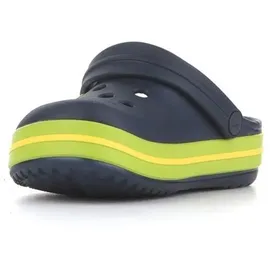Crocs Kid's Crocband Clog Navy/Volt Green 20,5