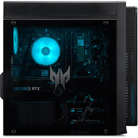 Acer Predator Orion 3000 (PO3-655) mit Seitenfenster, Gaming Desktop Intel® CoreTM i5 14400F Prozessor, 16 GB RAM, 512 SSD, NVIDIA GeForce RTXTM 4060, Windows 11 Home (64 Bit)