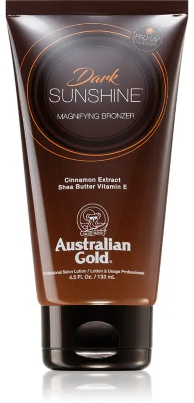 Australian Gold Dark Sunshine bronze Body lotion für intensive Bräunung 133 ml