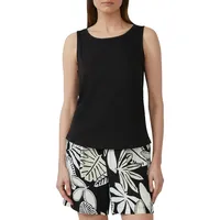 S.Oliver T-Shirt mit Cut-Out schwarz XL (42)