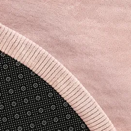 Paco Home Kinderteppich, Rund Filz Pink,