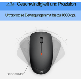 HP 230 Wireless Mouse and Keyboard Combo, Schwarz
