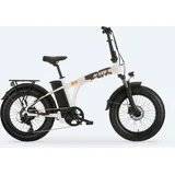 Velomarche MBM Elektro-Kompaktfahrrad N-VER FOLDING 20 Zoll, white