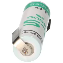 Saft Lithium 3,6V Batterie LS14500 AA-Zelle Lötfahne Z-Form