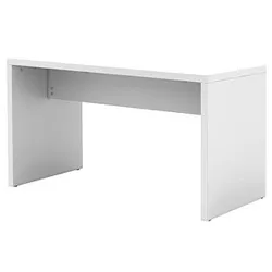HAMMERBACHER Mehrzwecktisch Meeting Point MP 130 weiß rechteckig, Wangen-Gestell weiß, 130,0 x 68,0 x 72,8 cm