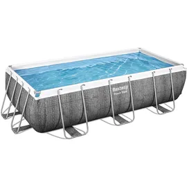 averto Bestway Power Steel Deluxe-Pool-Set 404 x 201 x 100 cm inkl. Filterpumpe