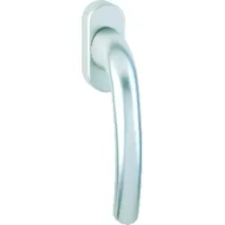 Fenstergriff,VK7x37, Aluminium Stahl F9