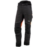 KOX Schnittschutzhose Performance Anthrazit/Orange - 102 schlank und groß