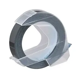 Dymo Junior/Omega Plastik-Prägeband S0847750, 9mm x 3m schwarz