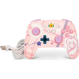 PowerA Enhanced Wireless Controller für Nintendo Switch, Princess Peach Plaid