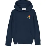 Bavarian Caps Kinder Grantig by Nature Hoodie, dunkelblau, 7-8 Jahre