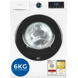 Exquisit WA6312-371A Waschmaschine (6 kg, 1200 U/min)