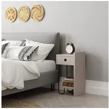 Decortie - Sirius Nachttisch rechtes Modul - Helles Mokka - Beige