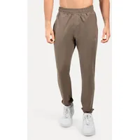 SMILODOX Jogginghose Delian, Größe S in Braun Taupe