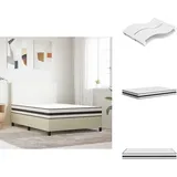 Vidaxl - Matratze Bonnell-Federkern Mittel 140x200 cm - Bonnell-Matratze - Federkernmatratze - Doppelbettmatratze - Matratze 140x200 - Matratze