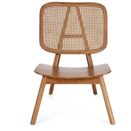 BIZZOTTO Sessel Yves Teakholz/Rattan 67 x 92 x 67 cm Beige