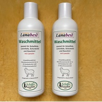 NEU: Fellwaschmittel mit Lanolin von LANABEST für Lammfelle, Schurwolle und Kaschmir. Konzentrat für bis zu 12 Maschinen- oder 24 Handwäschen. 240 ml