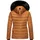 Navahoo Winterjacke Milianaa dunkelgelb / schwarz XS