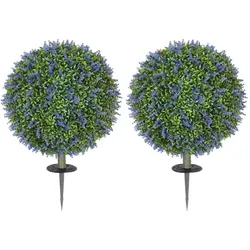 HOMCOM Künstliche Pflanze Kunststoff